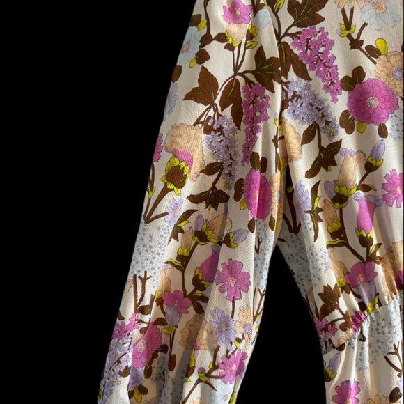 WEEKEND MaxMara Silk Floral Dress - Picture 5 of 8